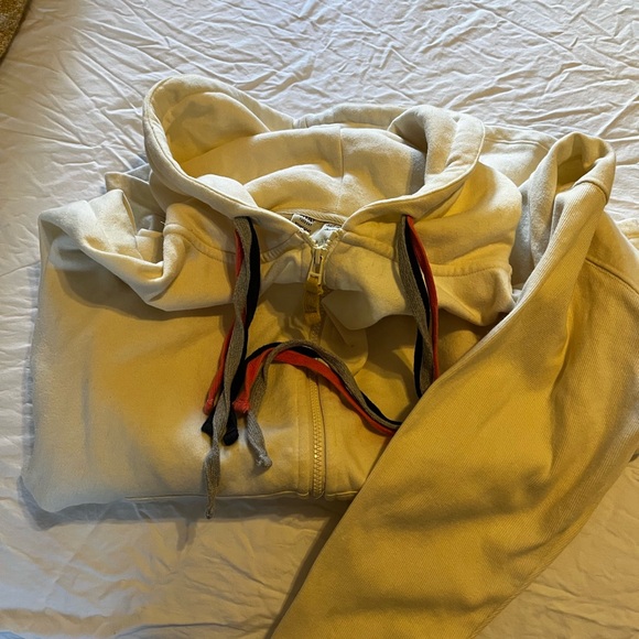 Anthropologie 1x Cotton Zip Up Hoodie - Picture 5 of 5